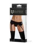 String porte-jarretelles - Glossy Fetish Lingerie