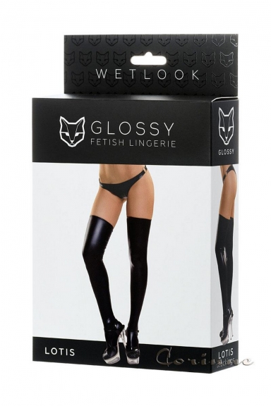 Bas en wetlook - Glossy Fetish Lingerie