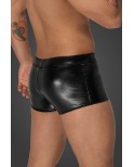 Boxer wetlook avec zip - Noir Handmade
