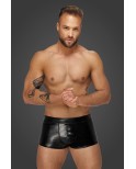 Boxer wetlook avec zip - Noir Handmade