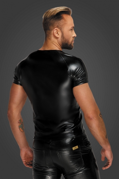 T-shirt wetlook homme - Noir Handmade