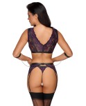Lingerie en dentelle avec attaches - Cottelli Bondage Lingerie en dentelle avec attaches - Cottelli Bondage