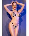 Bikini à ouvertures avec strass - Chilirose