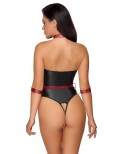 Body bustier avec attaches - Cottelli Bondage