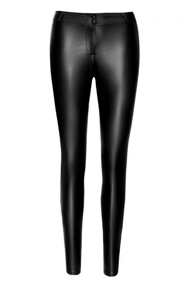 Pantalon moulant avec zip - Noir Handmade