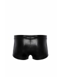 Boxer wetlook avec zip - Noir Handmade