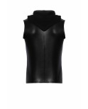 Haut zippé sans manches - Noir Handmade Haut zippé sans manches - Noir Handmade