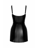 Mini robe wetlook Collection ProjectFetish - Noir handmade
