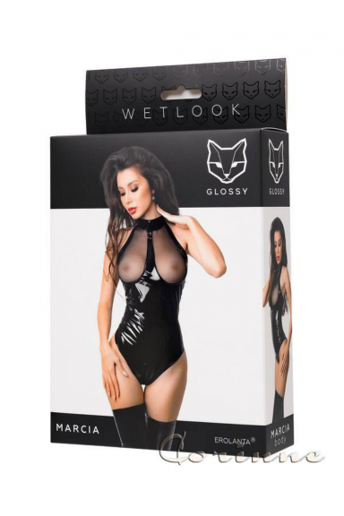 Body sexy wetlook et transparent - Glossy Fetish Lingerie