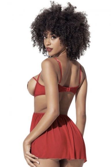 Nuisette rouge bonnet ouvert - Mapalé