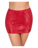 Mini jupe rouge serpent - Cottelli