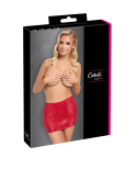 Mini jupe rouge serpent - Cottelli