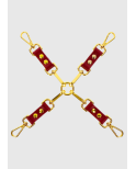 Hogtie attache rouge dorée - Taboom Hogtie attache rouge dorée - Taboom