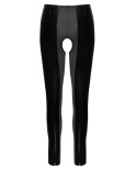 Leggings ouvert vinyle et stretch - Black Level