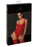 Body wetlook rouge Elysium - Noir handmade