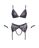 Ensemble dentelle violet avec chaines - Cottelli Bondage Ensemble dentelle violet avec chaines - Cottelli Bondage