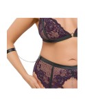 Ensemble dentelle violet avec chaines - Cottelli Bondage Ensemble dentelle violet avec chaines - Cottelli Bondage