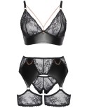 Ensemble lingerie dentelle noire et bijoux - Cottelli