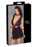 Robe babydoll avec attaches - Cottelli Bondage Robe babydoll avec attaches - Cottelli Bondage