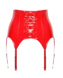 Porte-jarretelles en Vinyle Extra Large Rouge – Black Level