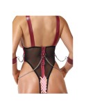 Body ouvert avec accessoires souples et chaînes amovibles - Cottelli Bondage Body ouvert avec accessoires souples et chaînes amovibles - Cottelli Bondage