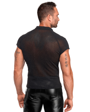 haut transparent pour homme