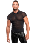 Haut transparent pour homme