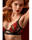 Ensemble lingerie sensuel - Résille & broderie